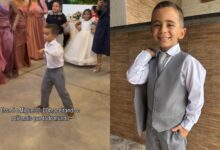 Menino dançarino de 6 anos encanta a internet com performance em casamento goiano