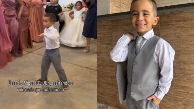 Menino dançarino de 6 anos encanta a internet com performance em casamento goiano