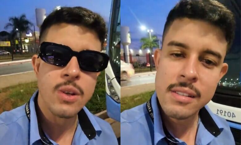 Motorista de ônibus viraliza ao narrar episódio inusitado com passageira em Senador Canedo