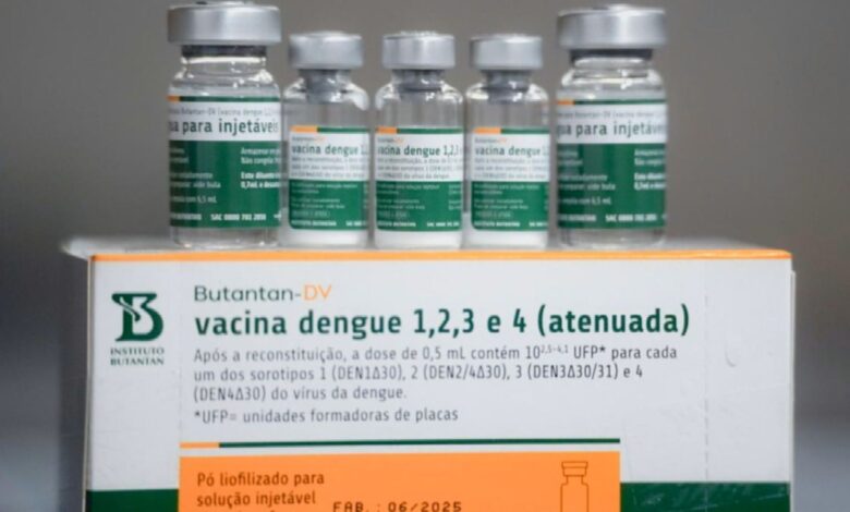 Goiás suspende uso da vacina Butantan-dv após investigações de eventos adversos