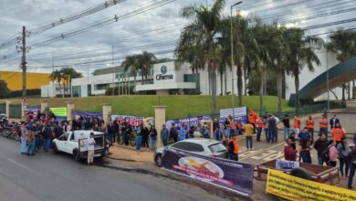 Protesto de funcionários da Cifarma em Goiânia expõe crise e atrasos trabalhistas