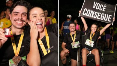 Emoção na Maratona do Rio: fisioterapeuta que superou tetraplegia é pedida em casamento