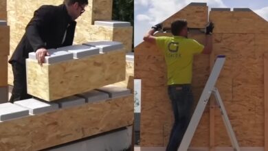 Tecnologia belga revoluciona construção de casas com montagem rápida por duas pessoas