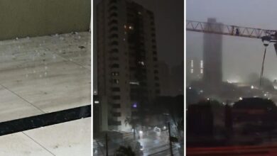 Tempestade com granizo e ventos fortes atinge Goiânia e mobiliza autoridades