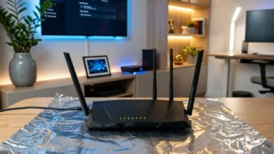 Desvendando o truque do papel-alumínio: como ele pode otimizar seu sinal Wi-fi em casa