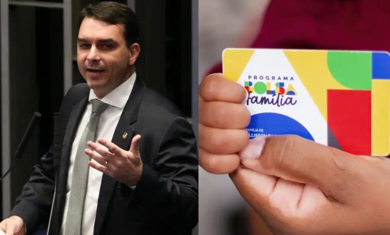 Flávio Bolsonaro defende Bolsa Família e aborda preconceito em debate sobre programas sociais