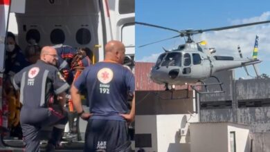 Criança de 7 anos é transferida de helicóptero após queda de árvore em Anápolis