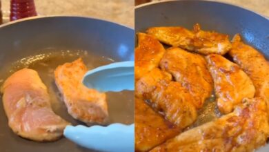 Vinagre na frigideira: o segredo dos chefs para um peito de frango suculento e dourado
