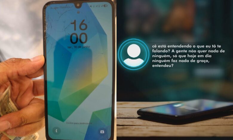 Casal detido em Aparecida de Goiânia após exigir recompensa por celular achado
