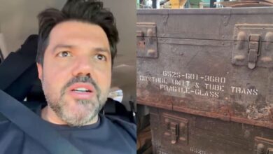 Equipamento militar dos anos 60 em ferro-velho de Anápolis: físico é chamado para medir radiação