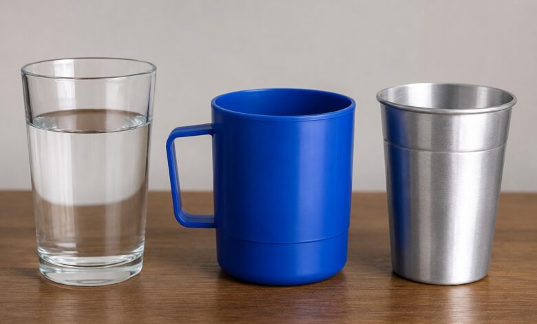 Vidro, plástico ou alumínio: qual o copo ideal para beber água?