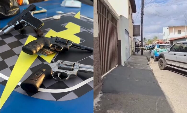 Operação policial em Goiânia: suspeito de facção morre em confronto e arsenal é apreendido