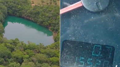 Mistério em Niquelândia: amigos tentam medir profundidade de lago isolado em Goiás