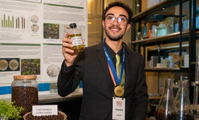 Fungicida natural de erva-doce: estudante baiano conquista prêmio mundial com inovação para o café