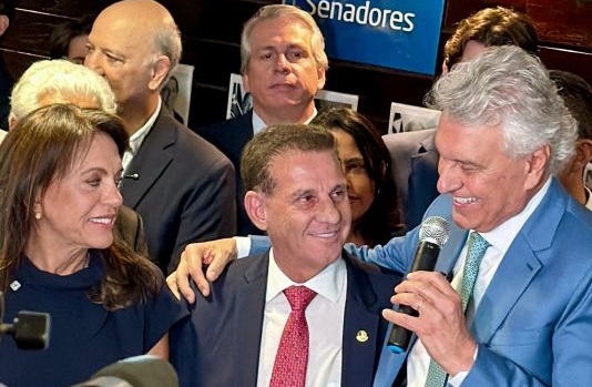 Chapa presidencial do PSD com Caiado e Kassab recebe elogios de Vanderlan Cardoso