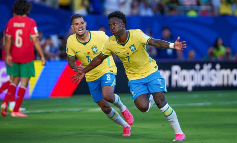 Brasil vence Escócia com brilho de Vinicius Jr. e avança em primeiro na Copa de 2026