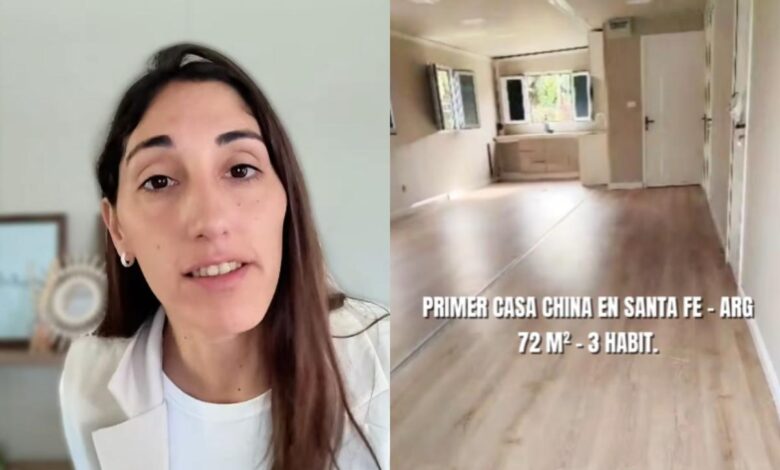 Casa pré-fabricada importada da China é montada em uma hora na Argentina
