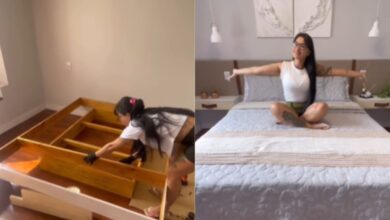 Cama flutuante ganha espaço na decoração e promete economia no orçamento