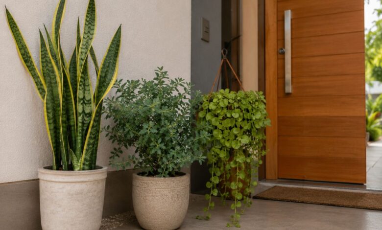 Plantas na entrada de casa: como harmonizar o ambiente e atrair boas energias