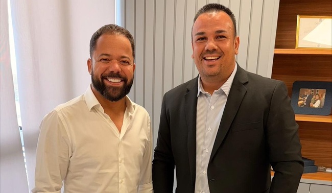 Diogo Tufão oficializa apoio à pré-candidatura de Vanilson Bueno em Aparecida de Goiânia