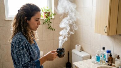 Especialistas alertam sobre riscos e ineficácia ao queimar borra de café no banheiro