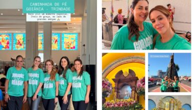Mariana Fagundes vive primeira experiência na Romaria de Trindade e se emociona em caminhada