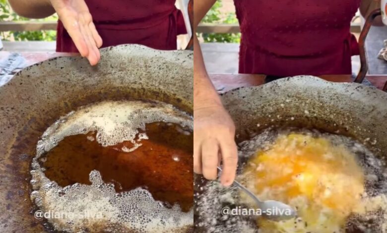 Dona de casa viraliza com dica simples para limpar e reutilizar óleo de cozinha