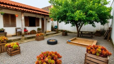 Arquitetos revelam como transformar seu quintal pequeno em um oásis funcional e econômico