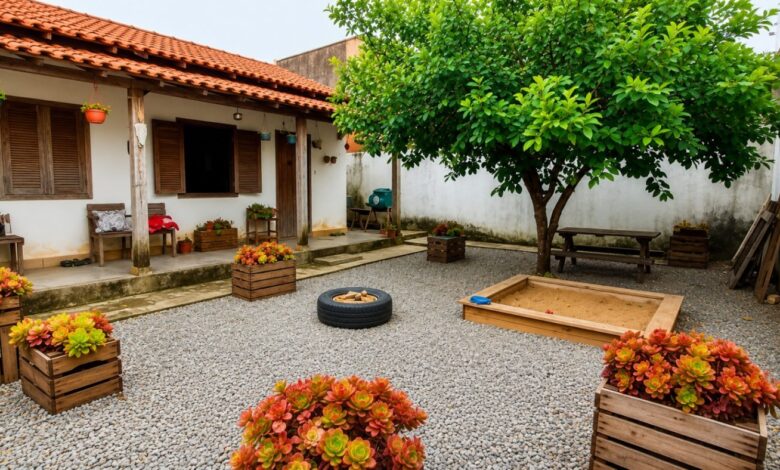 Arquitetos revelam como transformar seu quintal pequeno em um oásis funcional e econômico