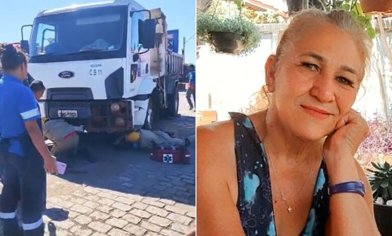 Caminhão da prefeitura de Goianira atropela e mata manicure de 66 anos na Go-070