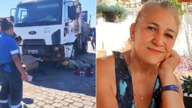 Caminhão da prefeitura de Goianira atropela e mata manicure de 66 anos na Go-070
