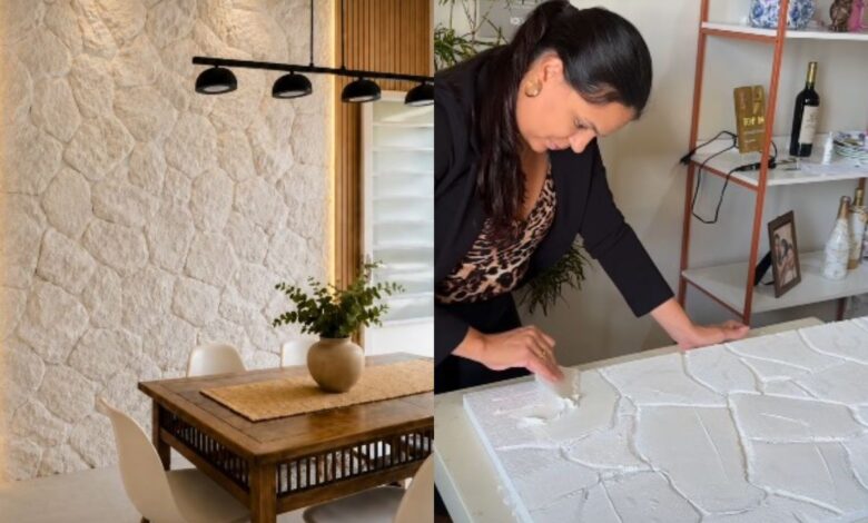 Inovação na decoração: como placas de isopor transformam paredes em ambientes sofisticados e econômicos