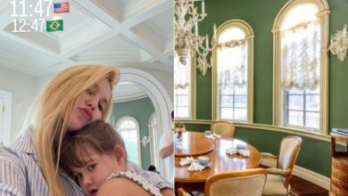 Virginia Fonseca visita mansão de luxo alugada por Vini Jr. nos Estados Unidos