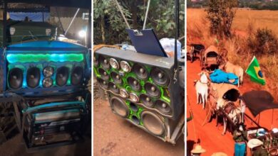 Inovação sonora: "carroças de som" surpreendem romeiros na tradicional Festa de Trindade, em Goiás