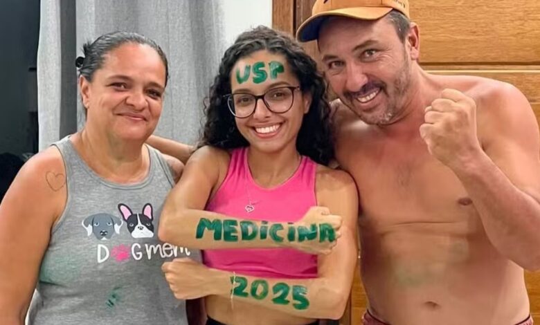 Medicina na USP: filha de pedreiro e confeiteira, jovem de 21 anos celebra vaga em uma das mais concorridas universidades