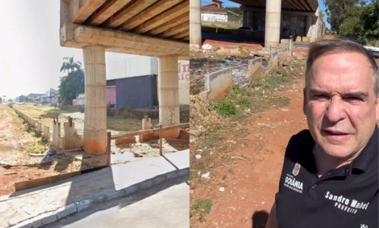 Futuro do viaduto Castelo Branco-leste-oeste em Goiânia: prefeito busca diálogo com moradores
