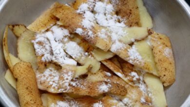 Cascas de batata e bicarbonato de sódio: a solução caseira e sustentável para combater a ferrugem