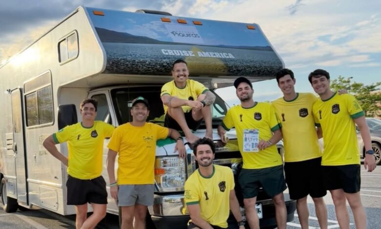 Aventura de motorhome: goianos cruzam os EUA para seguir a seleção brasileira na Copa do Mundo