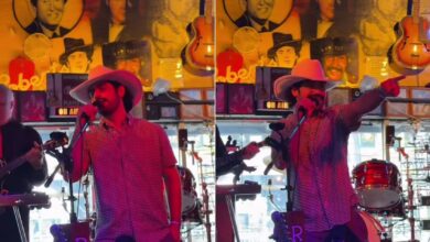 Cantor goianiense Pietro viraliza ao levar clássico de Zezé Di Camargo a bar em Nashville
