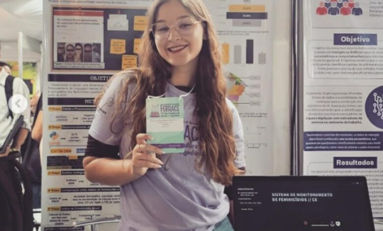 Projeto de inteligência artificial de estudante brasileira mapeia feminicídios e ganha reconhecimento internacional