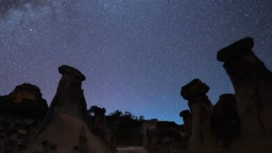 Céu de Goiás revela Via Láctea em espetáculo sobre as Chaminés de Fada