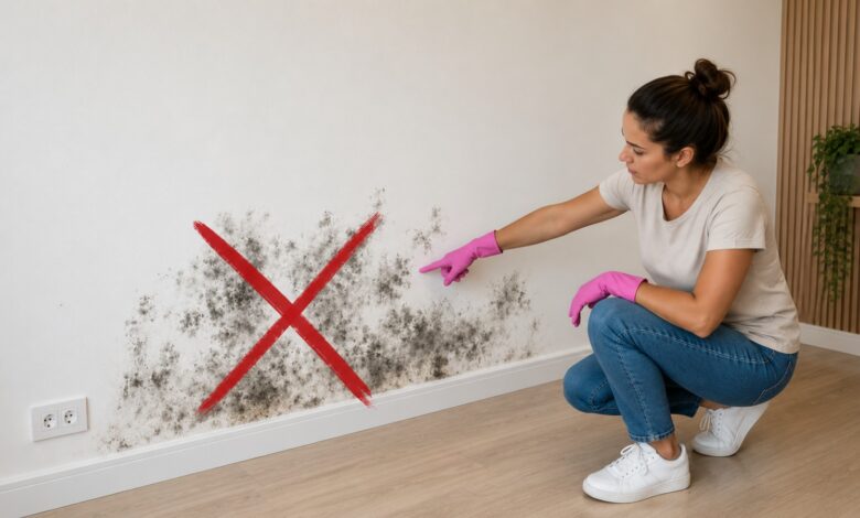 Mofo na parede: descubra a receita caseira que remove o bolor sem cloro e cheiro forte