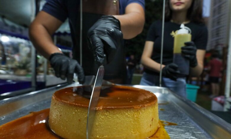 A jornada do pudim gigante: como um casal de Goiânia conquistou as feiras e a internet