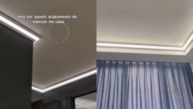 Solução inovadora para iluminação indireta revoluciona acabamento de tetos em residências