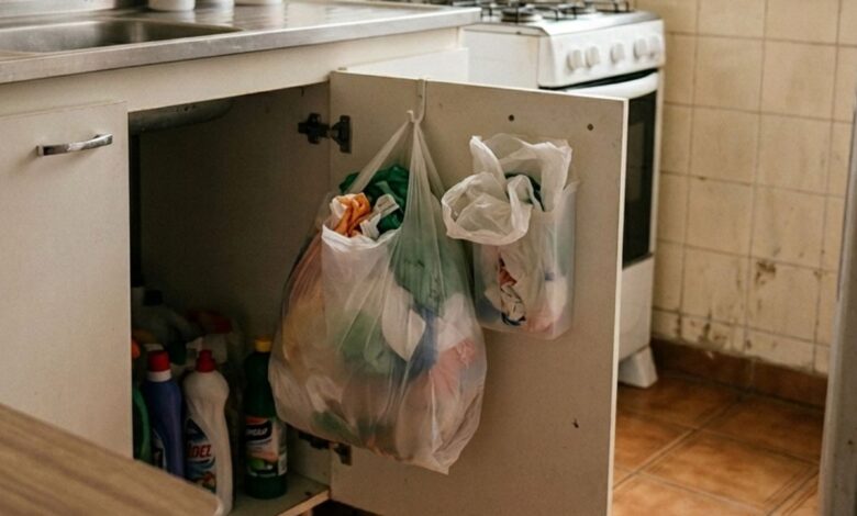 Sacolas plásticas guardadas em casa: o que o hábito revela sobre sua personalidade