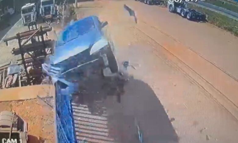 Motorista embriagado provoca acidente espetacular na Br-060 em Anápolis e é detido