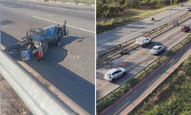 Tragédia na Go-403: motociclista morre em Senador Canedo após colisão e atropelamento por caminhão