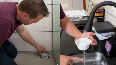 Solução simples e barata elimina mau cheiro de ralo de banheiro por menos de R$ 15