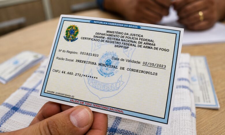 Projetos no Congresso buscam ampliar porte de arma para novas categorias profissionais