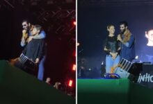 Gusttavo e filho Samuel encantam público em show na Expo Rio Verde